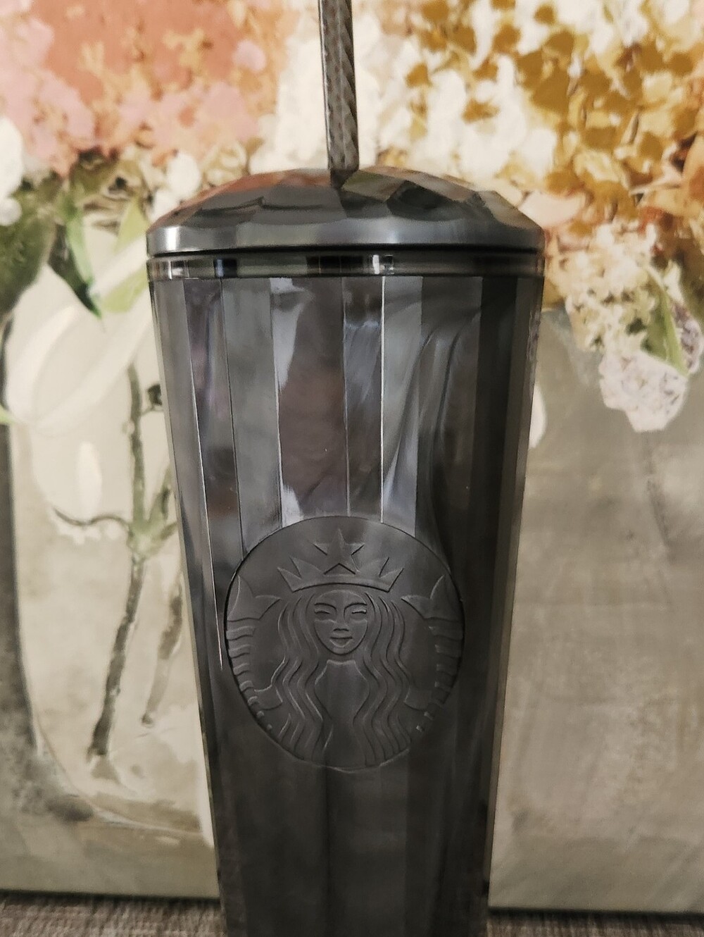 Starbucks Black  Cold Cup Tumbler with Straw